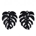 Monstera Stora Berlocker 34x36mm, 5st