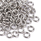 Öppna Bindringar 5x1mm 304 Rostfritt stål, 50-pack
