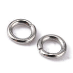 Öppna Bindringar 5x1mm 304 Rostfritt stål, 50-pack