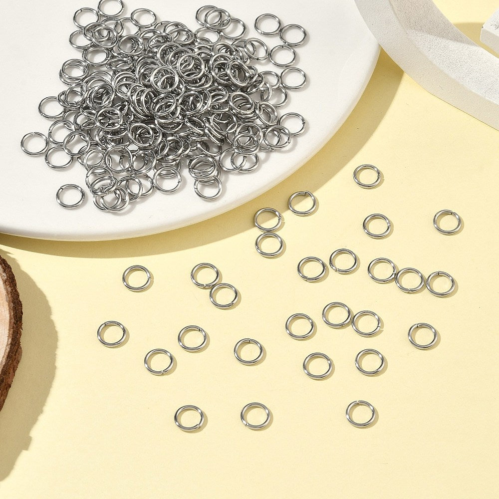 Öppna Bindringar 7x1mm 304 Rostfritt stål, 50-pack