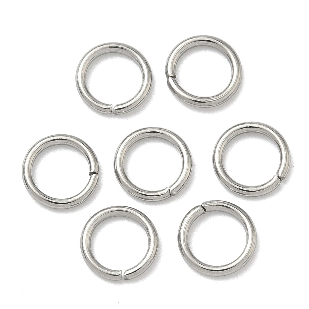 Öppna Bindringar 7x1mm 304 Rostfritt stål, 50-pack