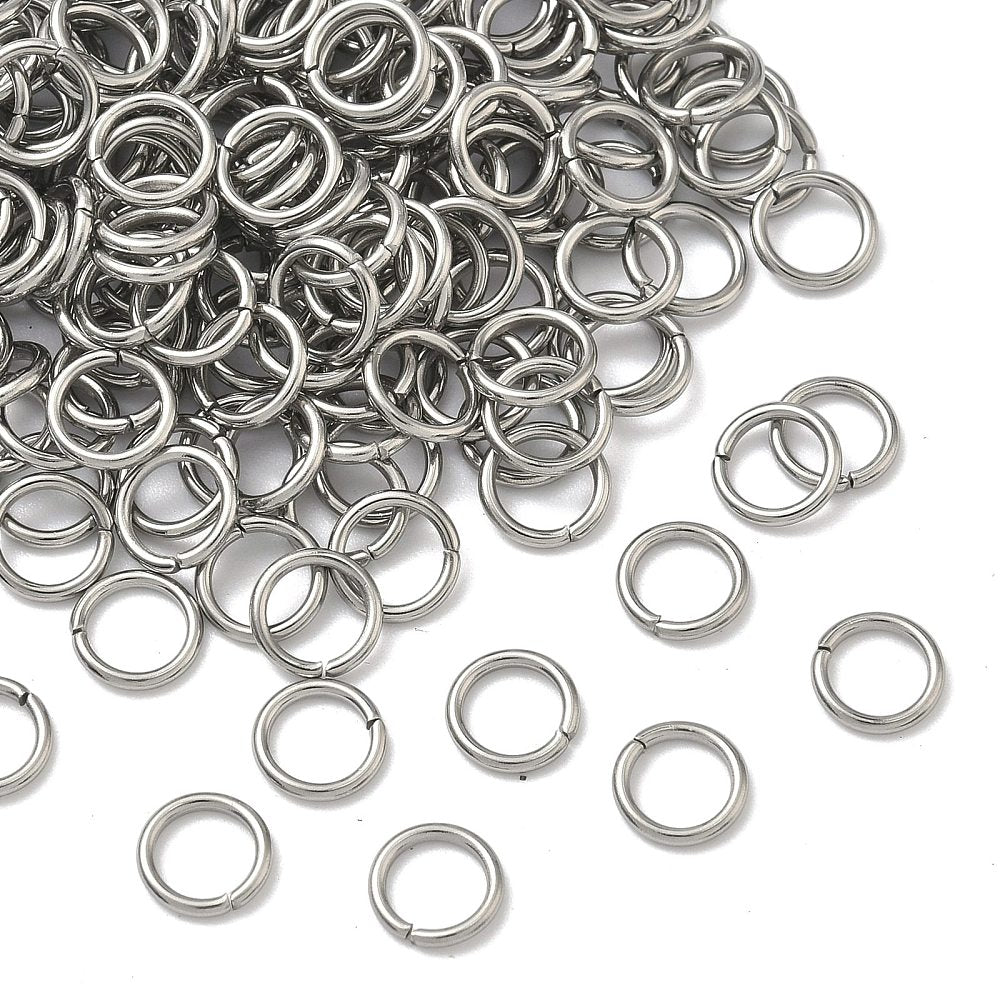 Öppna Bindringar 7x1mm 304 Rostfritt stål, 50-pack