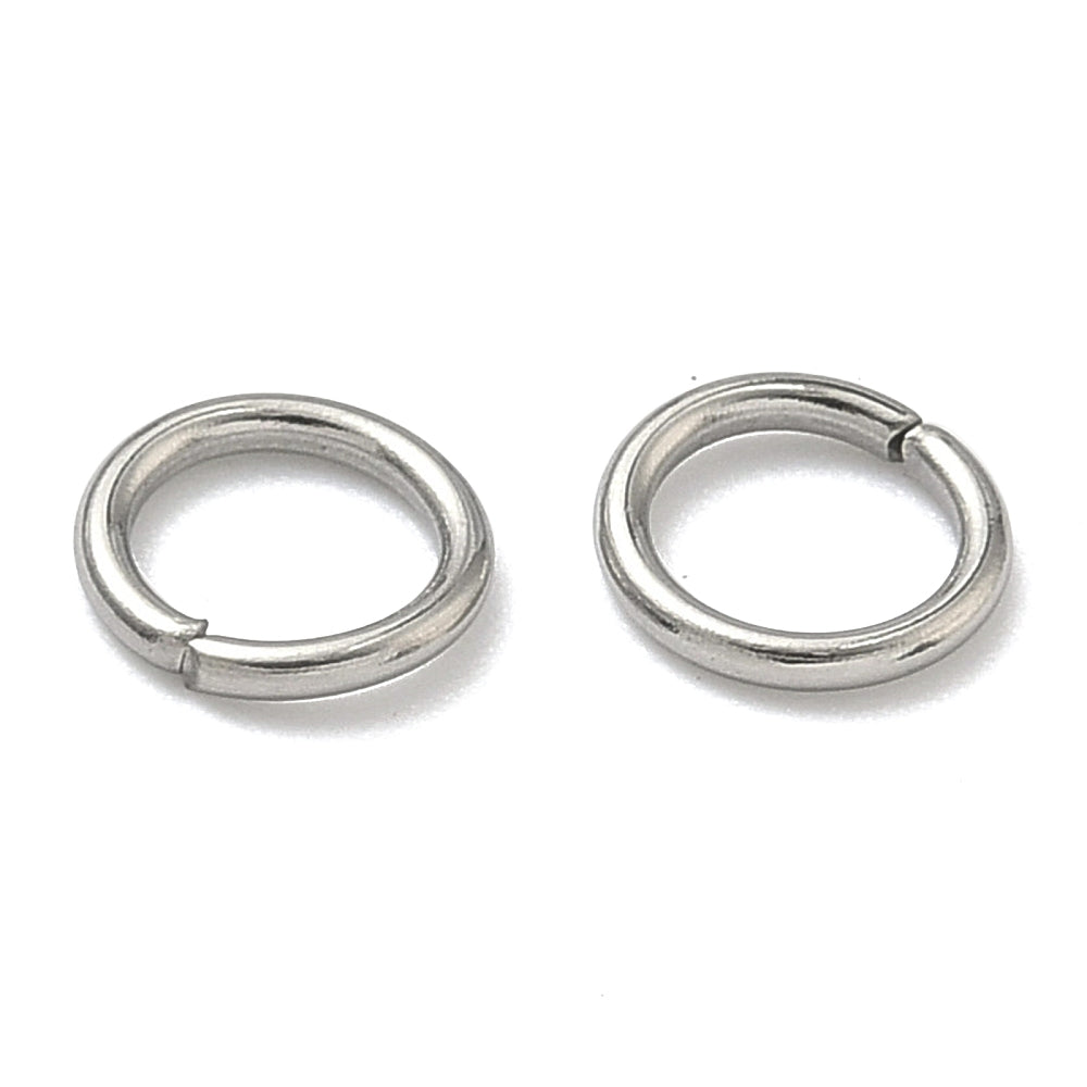 Öppna Bindringar 7x1mm 304 Rostfritt stål, 50-pack