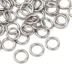 Öppna Bindringar 8x1,2mm 304 Rostfritt stål, 50-pack