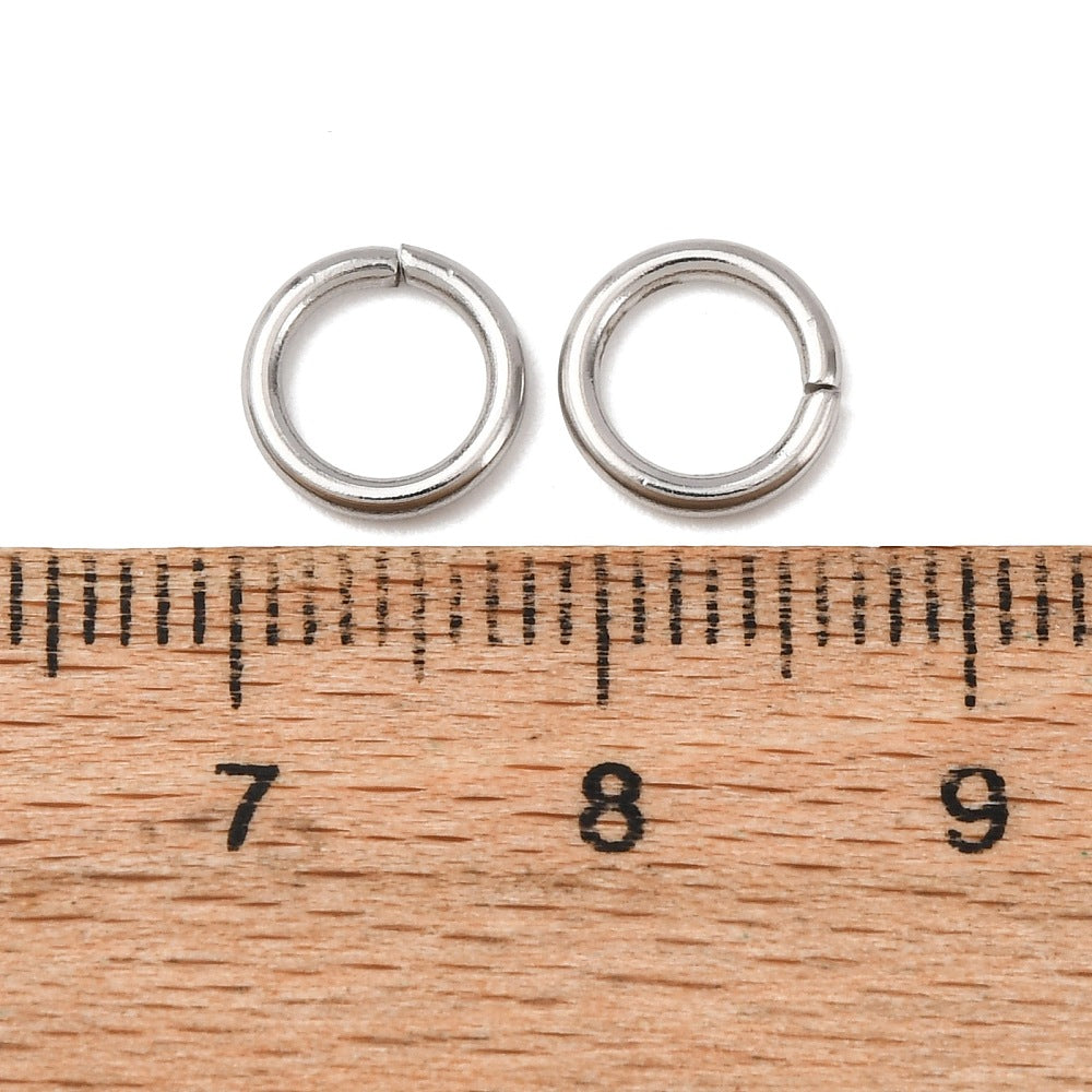 Öppna Bindringar 8x1,2mm 304 Rostfritt stål, 50-pack