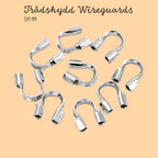 Wire Guardians 5x4mm Trådskydd Platinapläterade Nickelfria, 50-pack