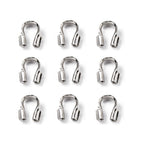 Wire Guardians 5x4mm Trådskydd Platinapläterade Nickelfria, 50-pack