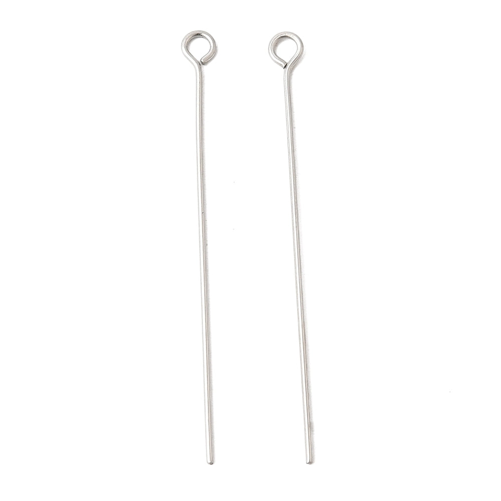 Öglepinnar 45x0,7mm i 304 Rostfritt Stål, 50-pack