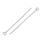 Öglepinnar 45x0,7mm i 304 Rostfritt Stål, 50-pack