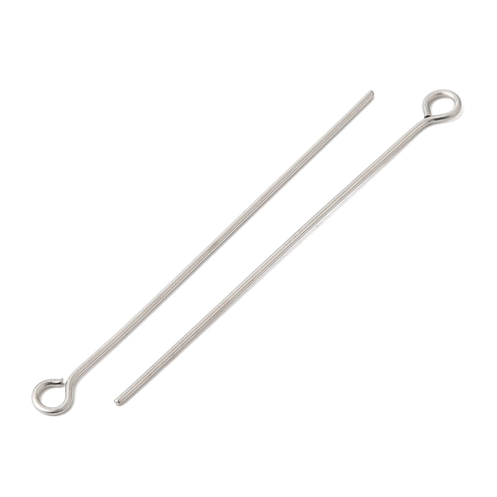 Öglepinnar 45x0,7mm i 304 Rostfritt Stål, 50-pack