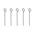 Öglepinnar 20x0,6 mm i 304 Rostfritt Stål, 100-pack