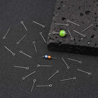 Öglepinnar 20x0,6 mm i 304 Rostfritt Stål, 100-pack