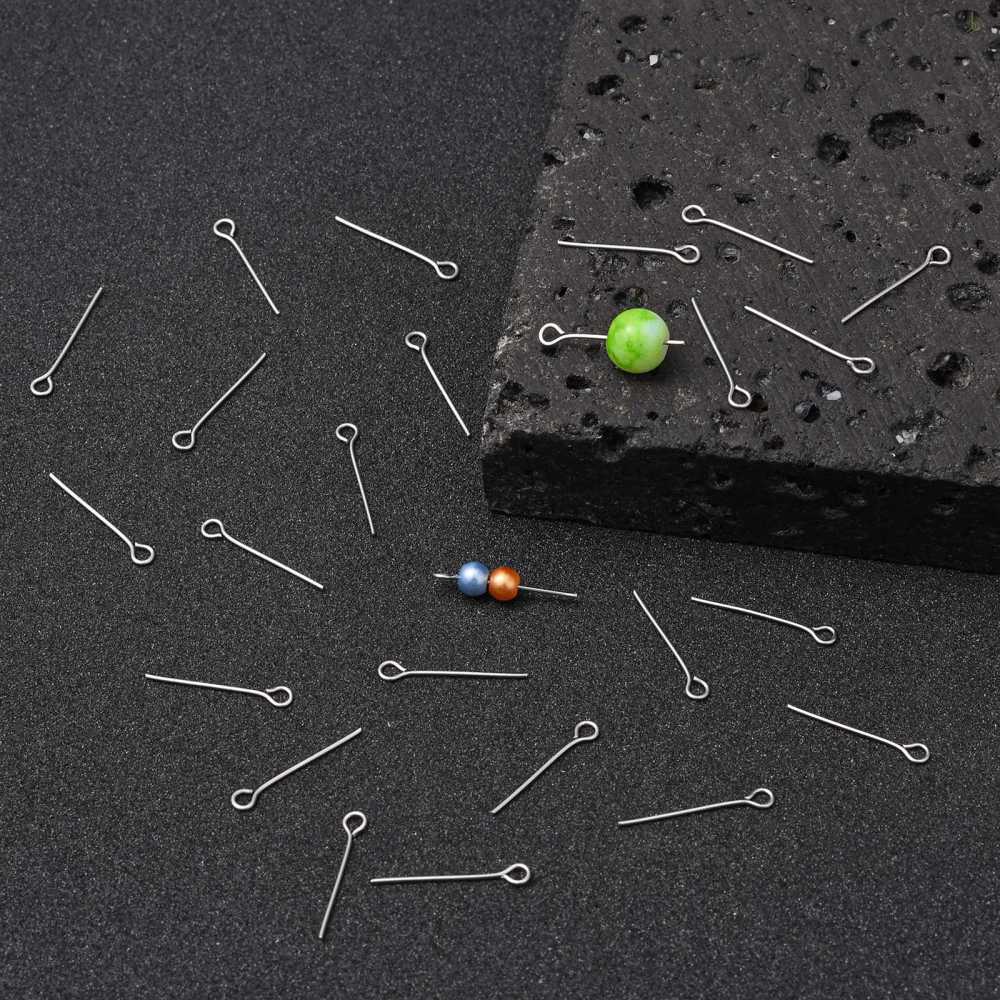 Öglepinnar 20x0,6 mm i 304 Rostfritt Stål, 100-pack