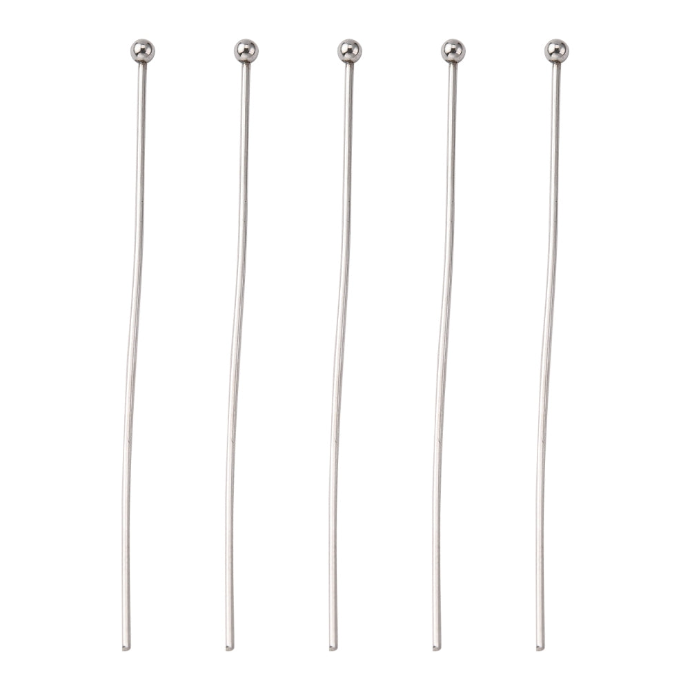Kulpinnar 50x0,7mm i 304 Rostfritt Stål, 20-pack