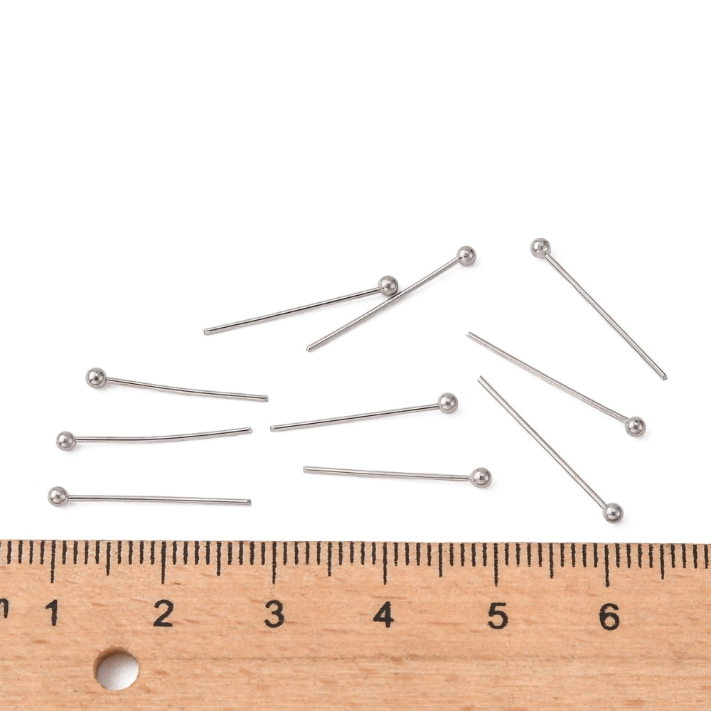 Kulpinnar 18x0,6mm i 304 Rostfritt Stål, 30-pacK