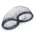 Memory Wire Armband 0,6mm Gunmetal Stål Nickelfri, 100 varv