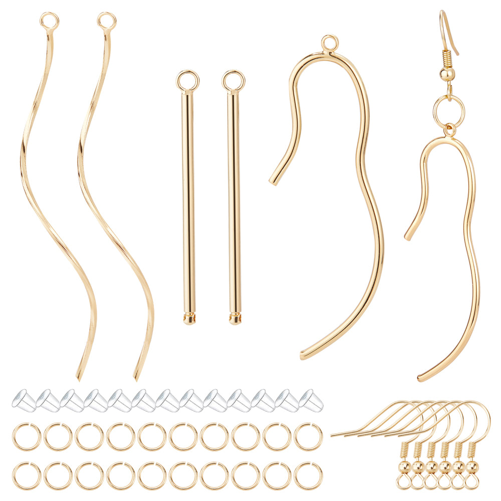 Smyckessats 18K Guldplätering Örhängen, 32 delar