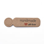 Handmade with Love Tagg-etiketter 49x13mm, 20-pack