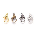 Hummerklolås Karbinhakar 12x6mm Mixade Metallpläteringar, 25-pack