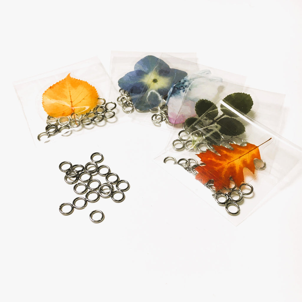 Öppna Bindringar 5x0,8mm 304 Rostfritt stål, 20-pack