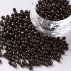 Seed beads 3mm Kokosnötsbrun, 30 gram (ca 900-1000st)