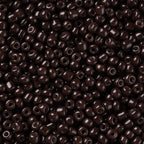 Seed beads 3mm Kokosnötsbrun, 30 gram (ca 900-1000st)