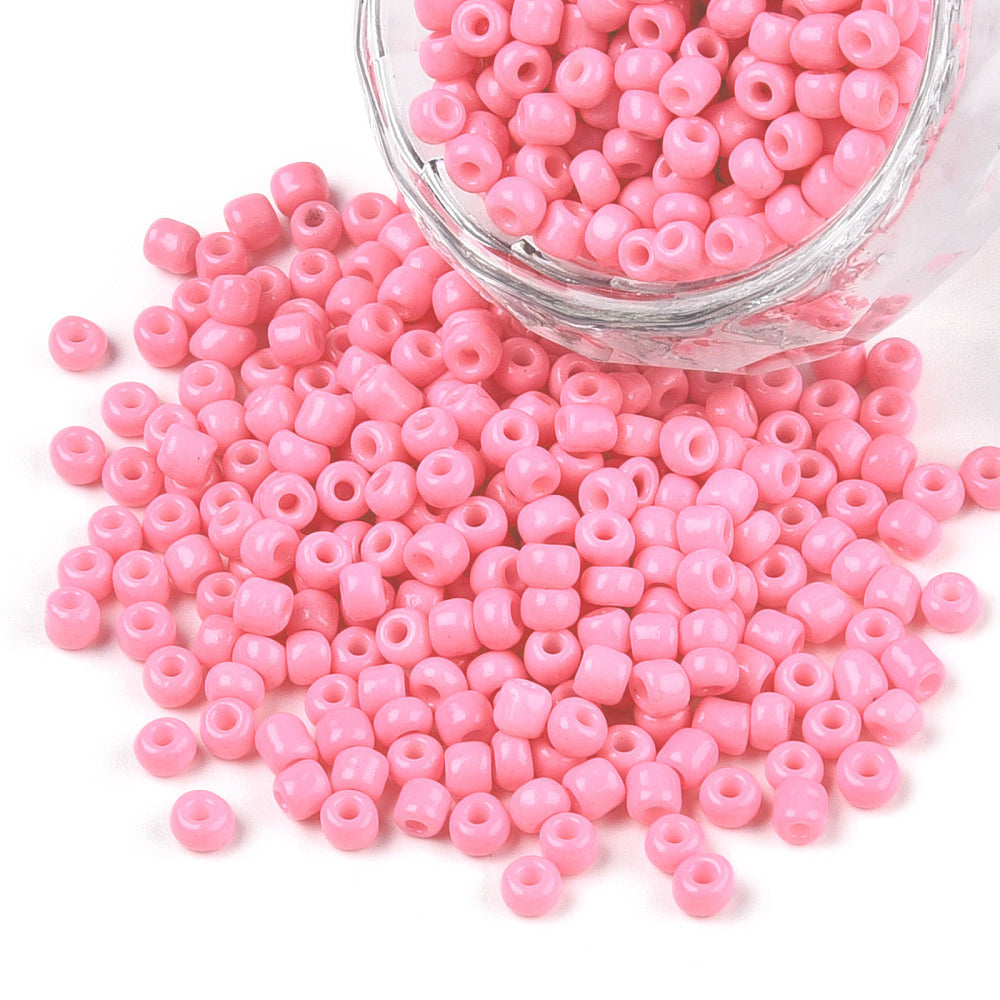 Seed Beads 3mm Ljusrosa Hotpink, 30 gram (ca 900st)