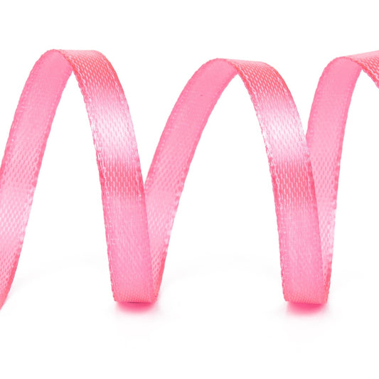 Satinband 6mm Hot Pink, 10 meter