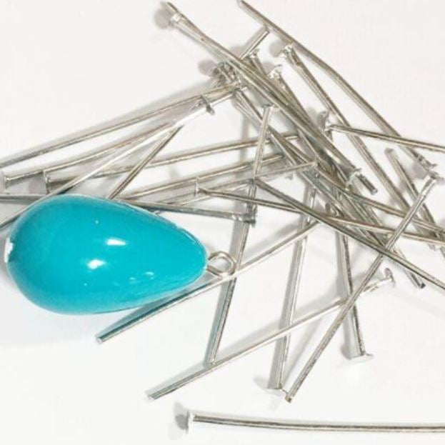 Hattpinnar 25 mm i Rostfritt stål, 20-pack