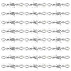 Länkberlocker Keltisk Knut Antiksilver 33x10mm, 4st