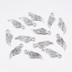 Änglavingar Berlock Antiksilver 13x21mm, 8st