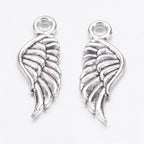 Änglavingar Berlock Antiksilver 13x21mm, 8st