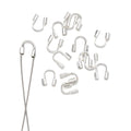 Wire Guardians 5x4mm Trådskydd Silverpläterade Nickelfria, 25-pack