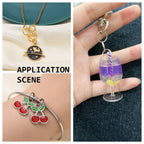 Splitringar (ca 1070st) sorterade 4mm-10mm Silverpläterade, 1 Box