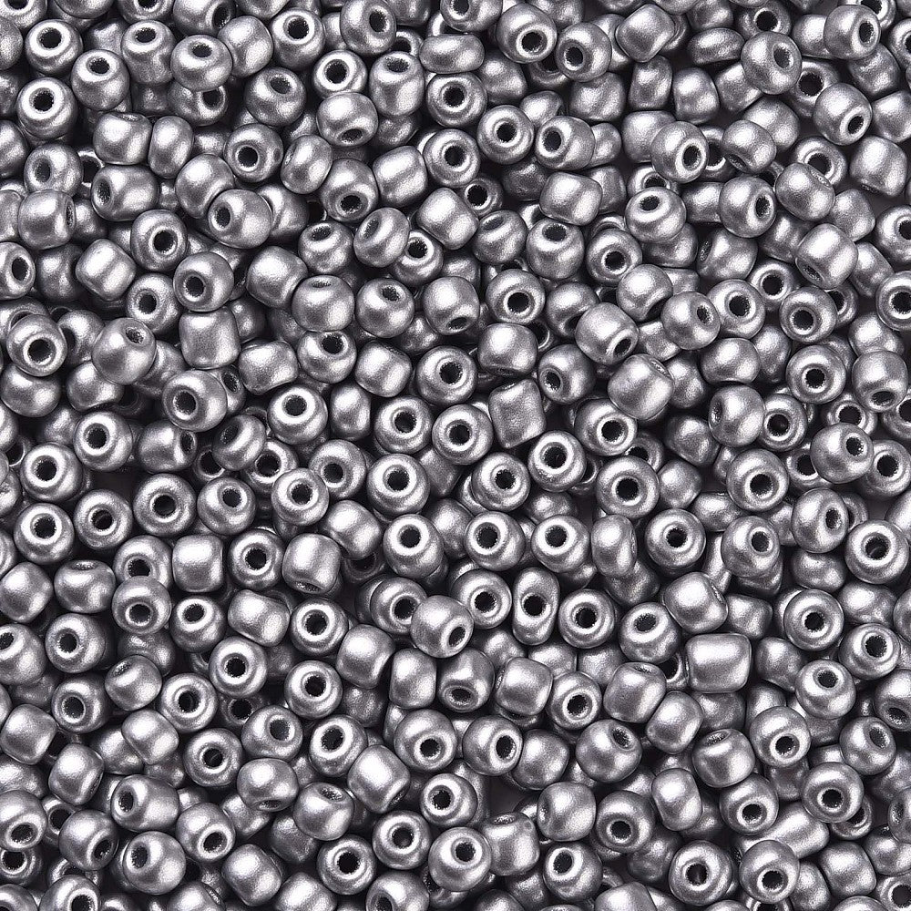 Seed Beads 2mm, 3mm eller 4mm Silver, 30 gram