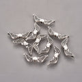 Änglavingar 20x7mm Antiksilver, 10-pack