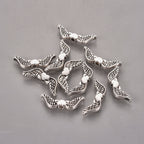 Änglavingar 20x7mm Antiksilver, 10-pack