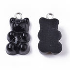 Godisnallar Berlocker 21x7mm Resin Mixade färger, 20-pack