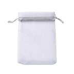Organzapåsar 15x10cm Ljusgrå, 10-pack