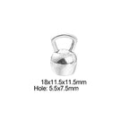 Kettlebell Berlock 18x11,5mm Antiksilver, 1st