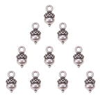 Ekollon Berlocker Antiksilver 14x7mm, 2st