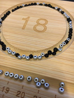 Designbräda i Bambu för smyckesdesign av armband 13x29x1cm, 1st